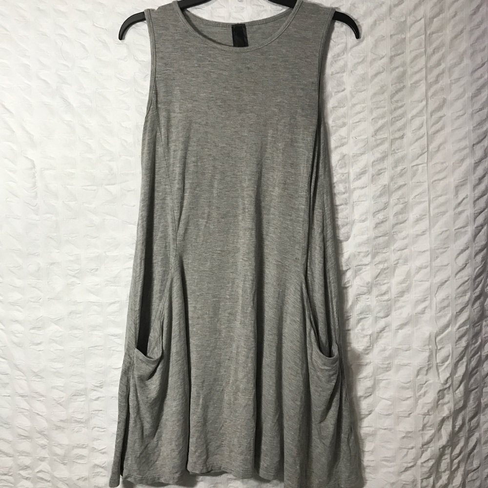 Grey Swing Dress